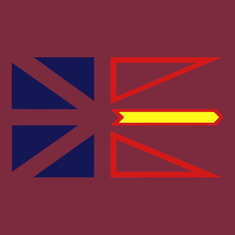 Newfoundland And Labrador Flag - 3 Color Premium Hoodie by longCreatives | Teevron