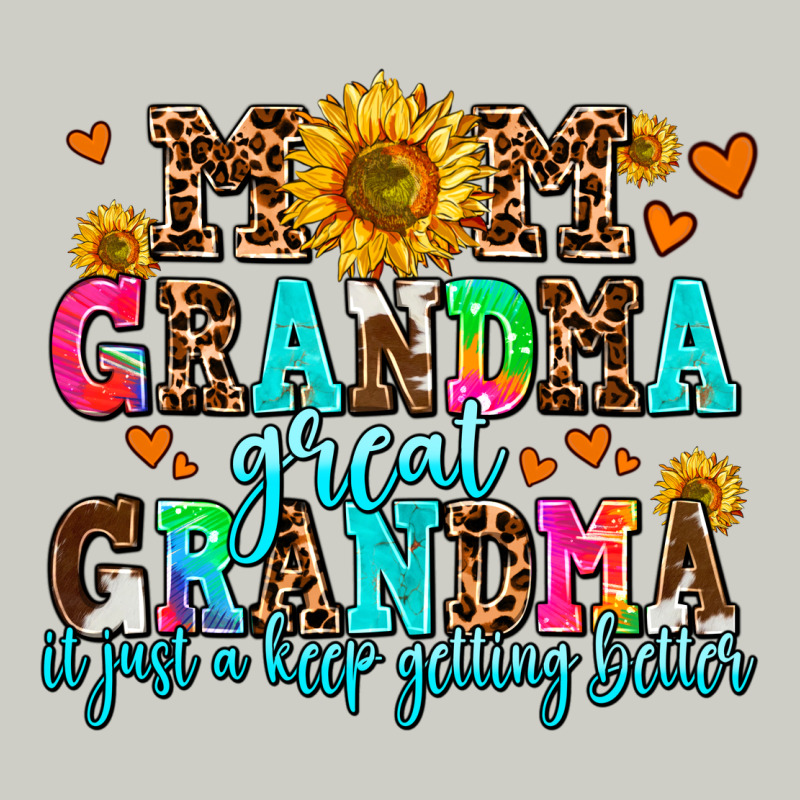 Mom Grandma Great Grandma Its Just A Keep Getting Heavyweight Hoodie by AdoDesignShop | Teevron