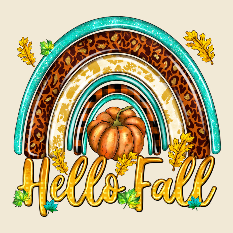 Hello Fall With Rainbow Premium Tee by texasbilliewilder | Teevron