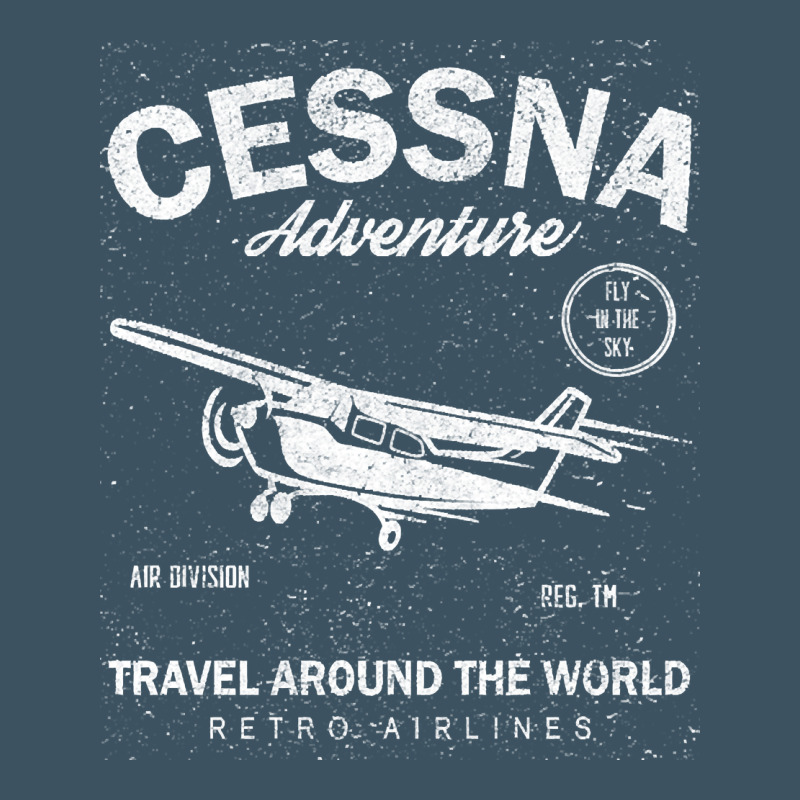 Cessna Distressed Urban Heavy Tee by longCreatives | Teevron