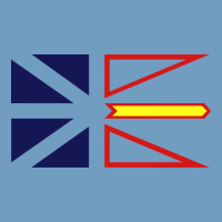 Newfoundland And Labrador Flag - 3 Color Urban Heavy Tee | Teevron
