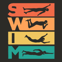 Retro Vintage Swimming Gift For Swimmers Heavy Core Tee | Teevron