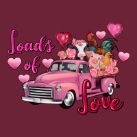 Loads Of Love Valentine's Day Farm Truck Long Sleeve Tee | Teevron