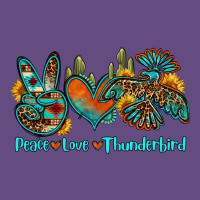 Peace Love Thunderbird Vintage Hoodie | Teevron