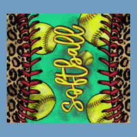 Softball Leopard Tumbler Urban Heavy Tee | Teevron