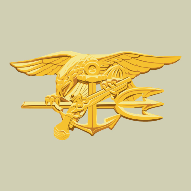 Navy Seals Badge Heavy Core Tee by longCreatives | Teevron