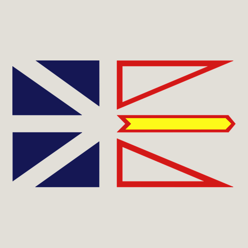 Newfoundland And Labrador Flag - 3 Color Heavy Core Tee by longCreatives | Teevron
