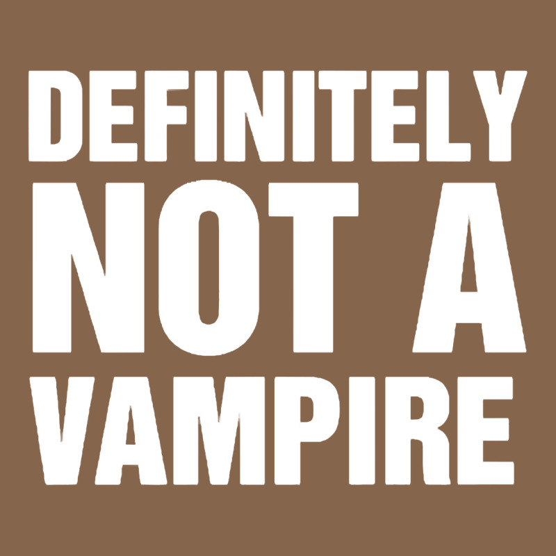 Definitely Not A Vampire Merch Premium Tee by longCreatives | Teevron