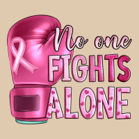 Breast Cancer No One Fights Alone Boxing Heavyweight Sweatshirt | Teevron