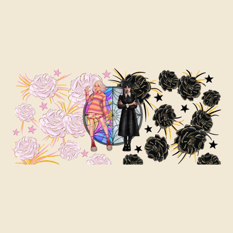 Gothic Girl And Colorful Girl Best Friends With Ladies Tee by TumblerDesignByShophia | Teevron