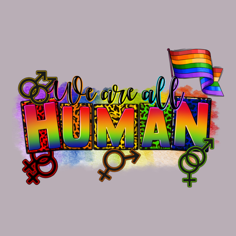 We Are All Human Vintage Tee by CowGirlArtShop | Teevron