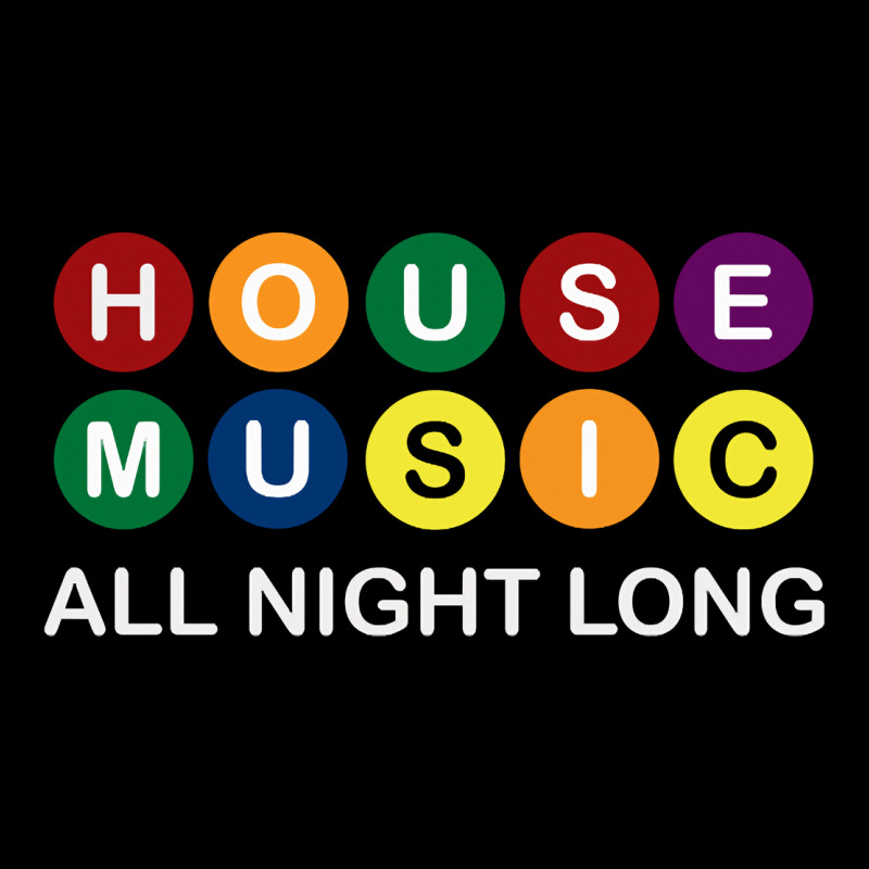 House Music All Night Long Ravers Premium Tee by longCreatives | Teevron