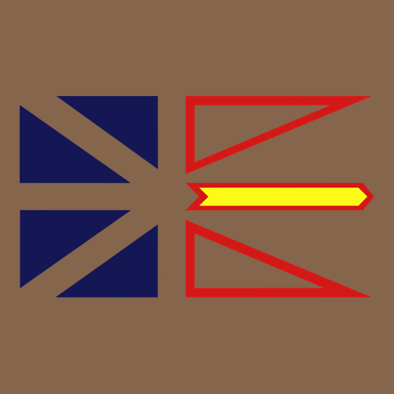 Newfoundland And Labrador Flag - 3 Color Premium Tee by longCreatives | Teevron