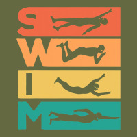 Retro Vintage Swimming Gift For Swimmers Long Sleeve Tee | Teevron