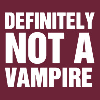 Definitely Not A Vampire Merch Long Sleeve Tee | Teevron