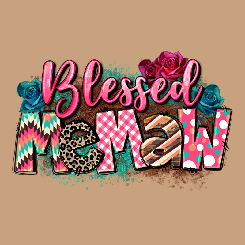 Blessed Memaw Mother's Day Vintage Tee by CowGirlArtShop | Teevron