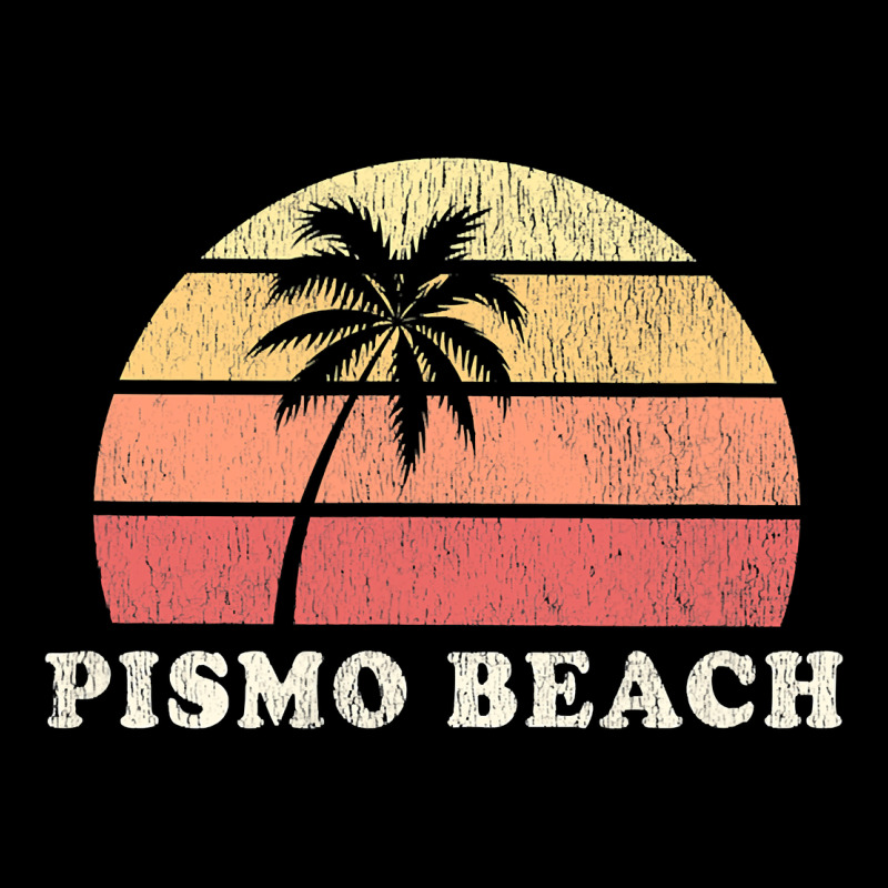 Pismo Beach Ca Vintage 70s Retro Throwback Design Long Sleeve Tee by longCreatives | Teevron