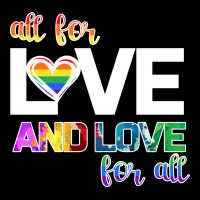 All For Love And Love For All Heavy Core Tee | Teevron