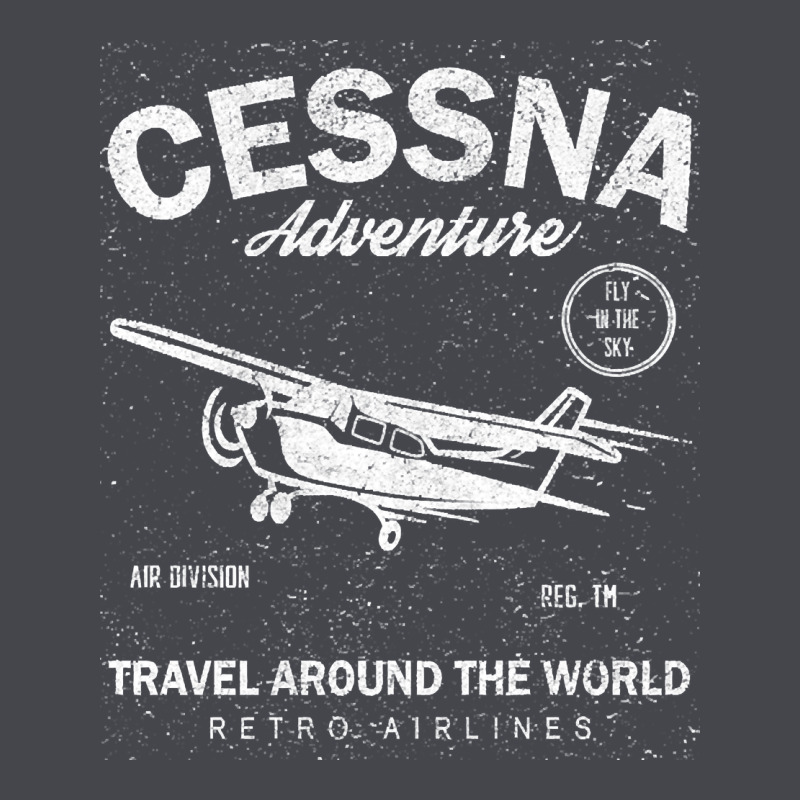 Cessna Distressed Long Sleeve Tee by longCreatives | Teevron