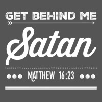 Get Behind Me Satan Matthew 1623 Quote Zipper Hoodie | Teevron
