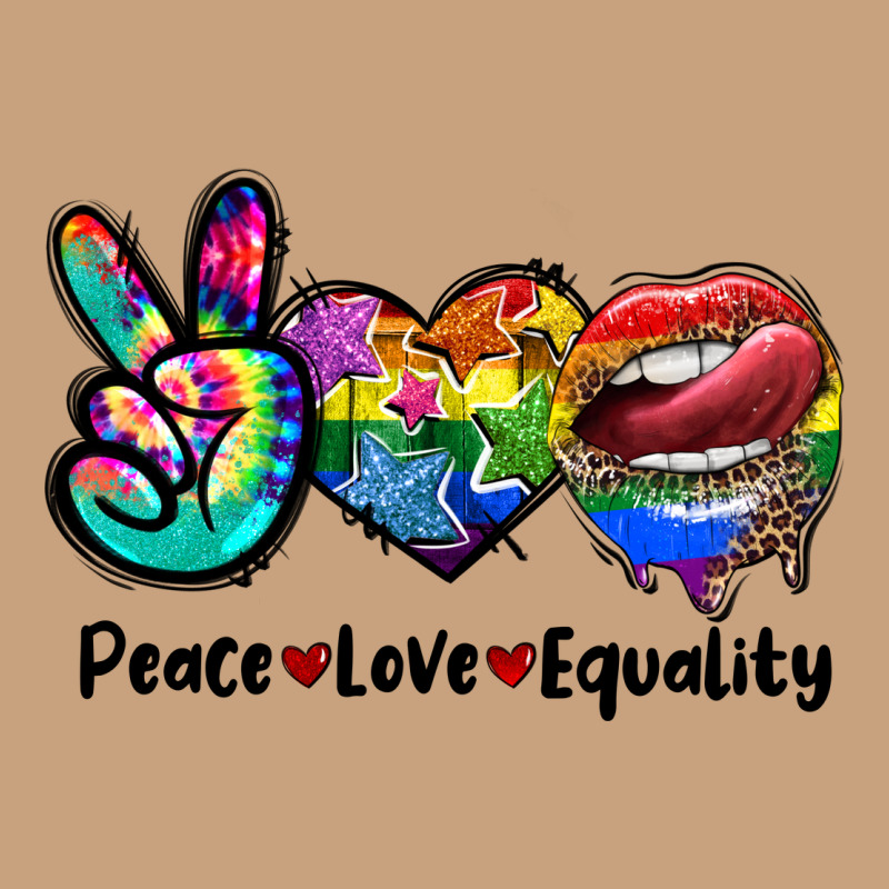 Peace Love Equality Lgbt+ Vintage Tee by CowGirlArtShop | Teevron