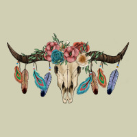 Texas Longhorn Bull Skull Heavy Core Tee | Teevron