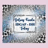 Feeling Kinda Idgaf Ish Today With Leopard And Gli Ladies Tee | Teevron