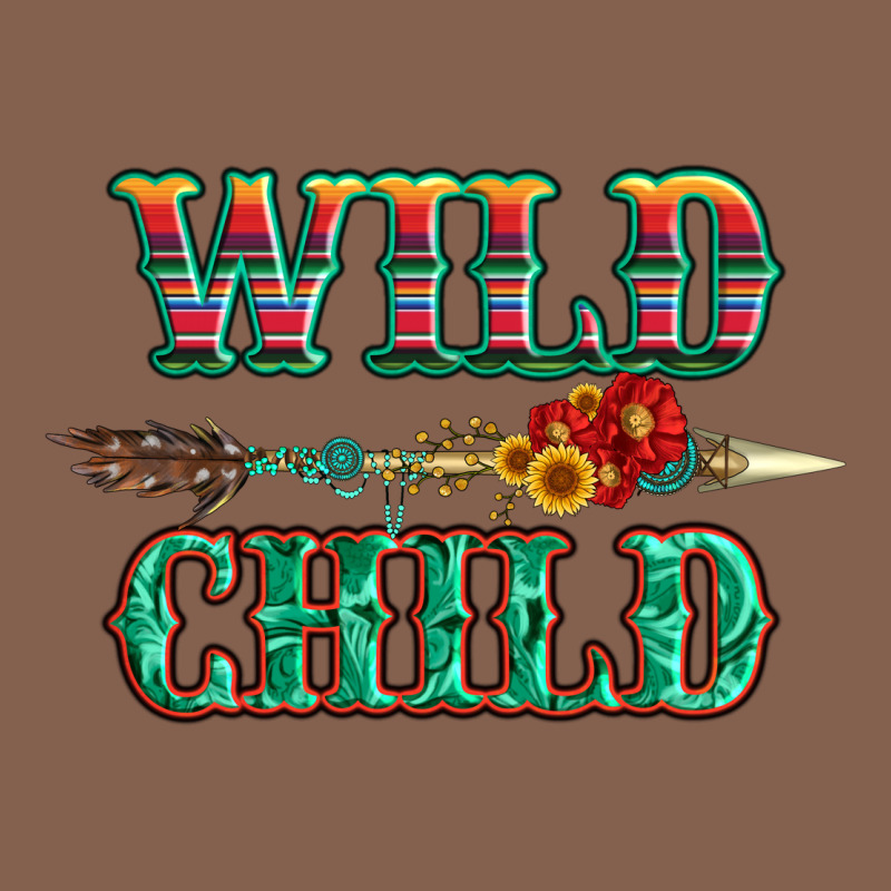 Wild Chıld Serape Sunflower And Gemstone With Arrow Zipper Hoodie by Artiststas | Teevron