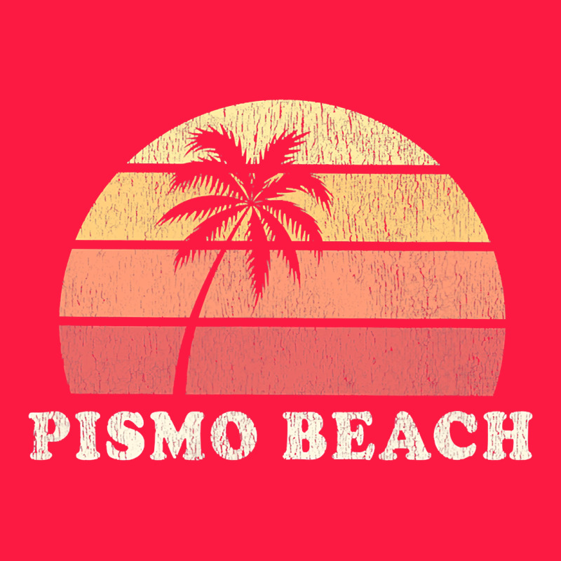 Pismo Beach Ca Vintage 70s Retro Throwback Design Zipper Hoodie by longCreatives | Teevron