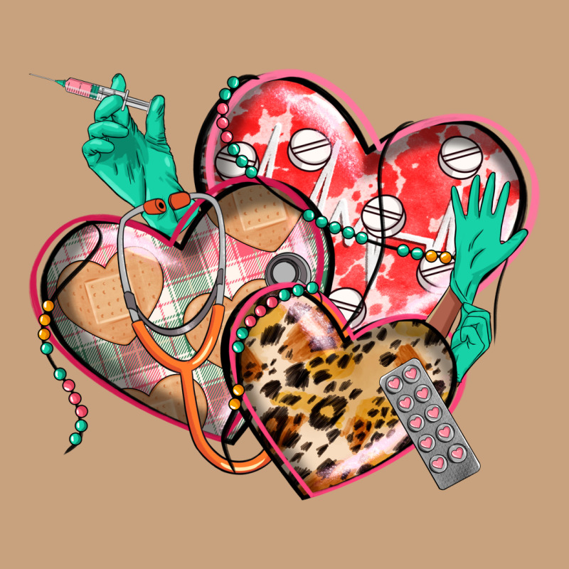 Nurse Hearts Vintage Tee by CowGirlArtShop | Teevron