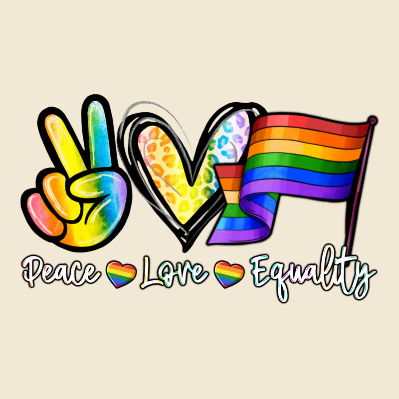 Peace Love Equality Premium Tee by NancyCooperArtShop | Teevron