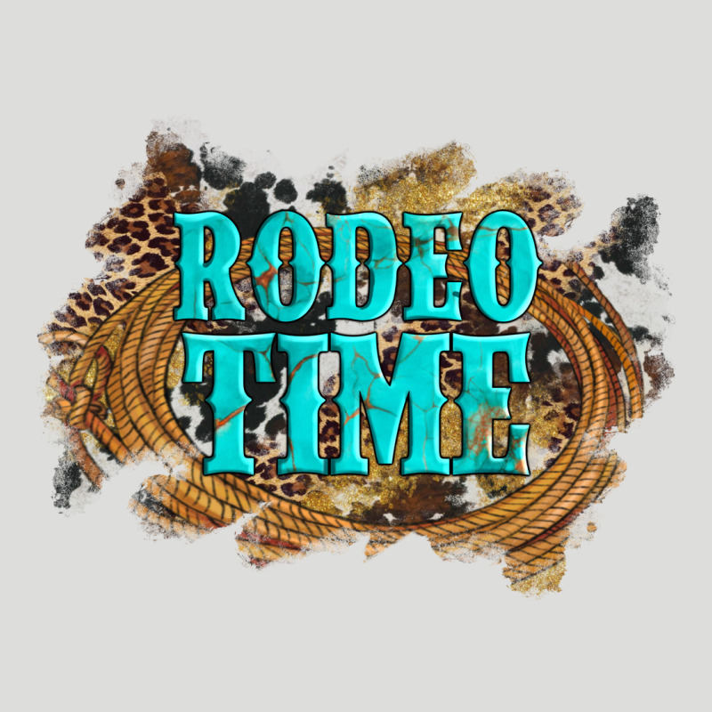 Rodeo Time  With Leopard And Cowhide Zipper Hoodie by Artiststas | Teevron