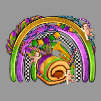 Mardi Gras Rainbow Vintage Hoodie | Teevron