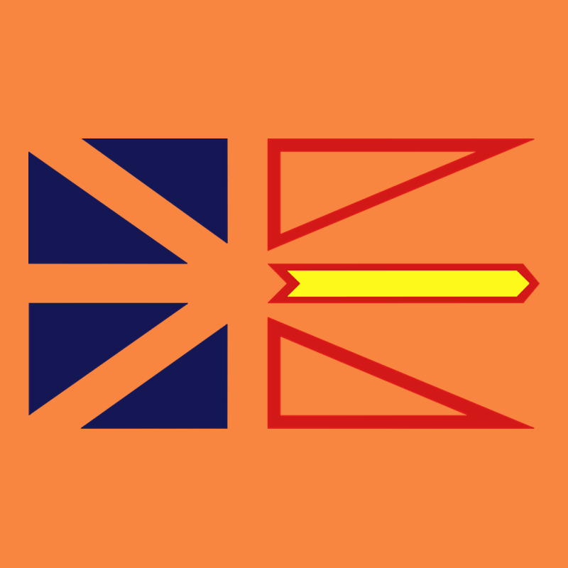 Newfoundland And Labrador Flag - 3 Color Premium Sweatshirt by longCreatives | Teevron