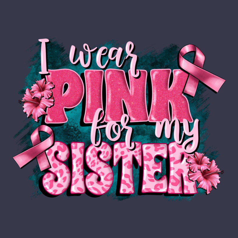 I Wear Pink For My Sister Long Sleeve Tee by FaDigitalArtStudio | Teevron