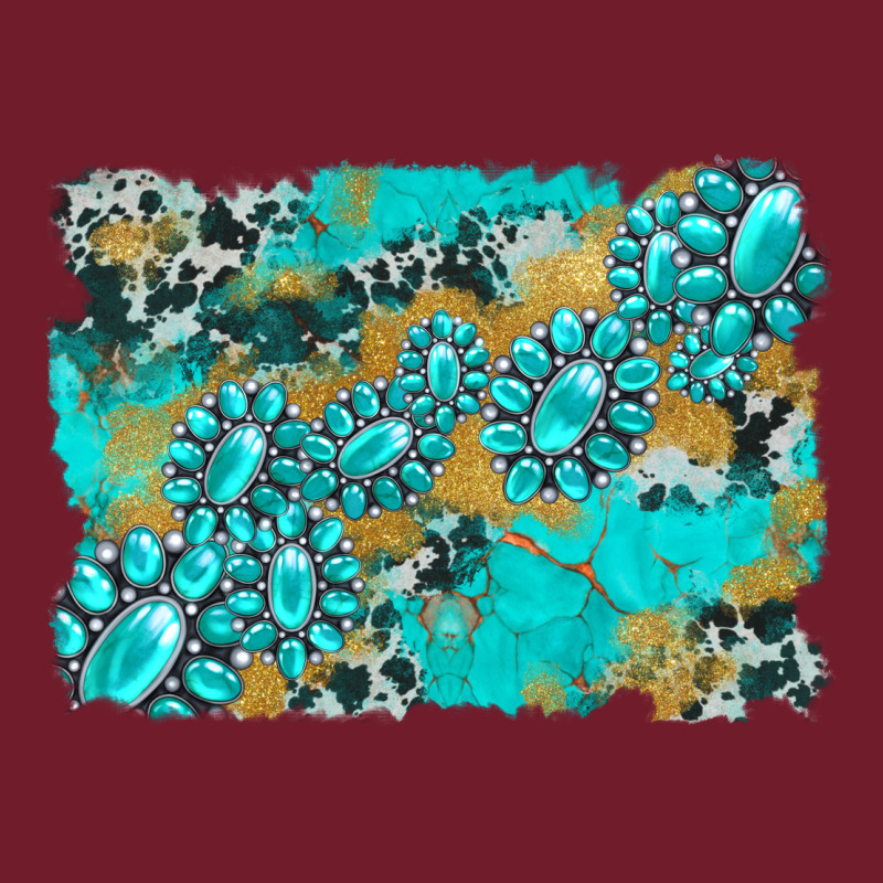 Gemstone Cowhide Glitter Background Zipper Hoodie by Artiststas | Teevron