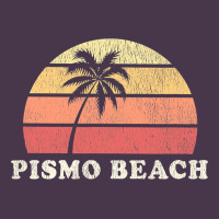 Pismo Beach Ca Vintage 70s Retro Throwback Design Heavyweight Hoodie | Teevron