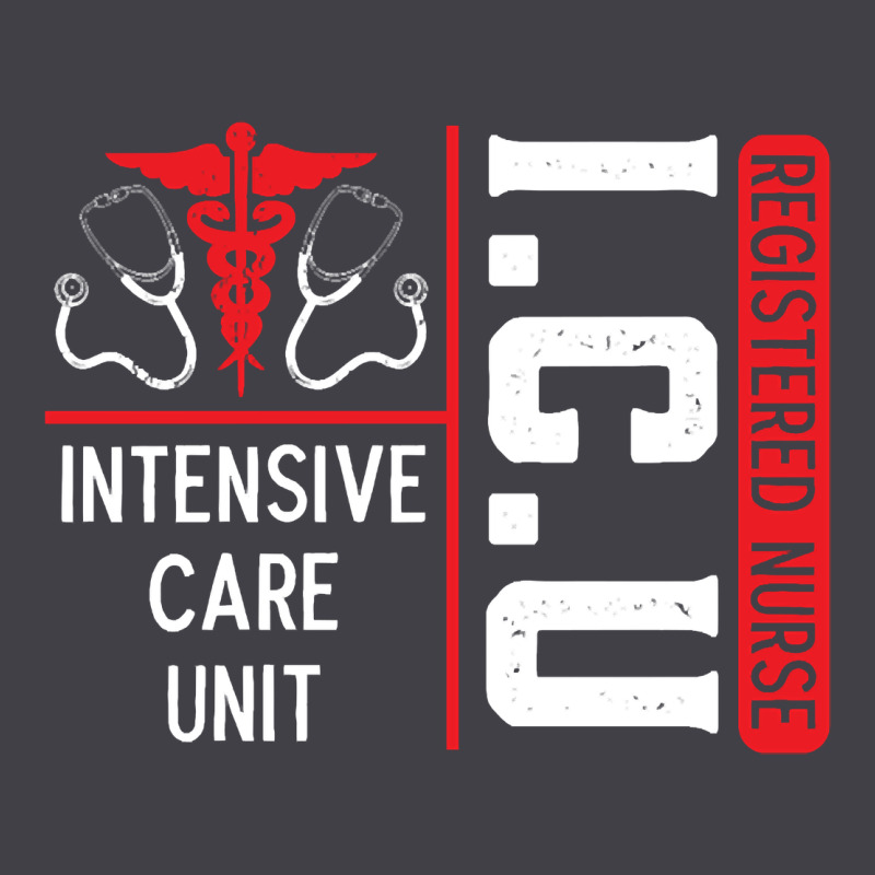 Icu Registered Nurse Medical Intensive Care Unit Heavyweight Hoodie by longCreatives | Teevron