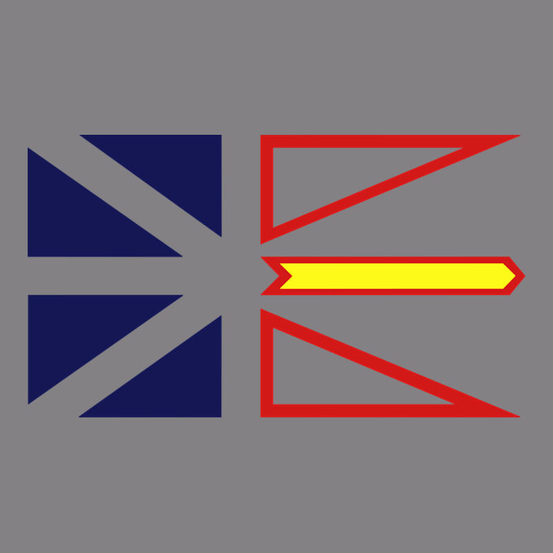 Newfoundland And Labrador Flag - 3 Color Heavyweight Hoodie by longCreatives | Teevron