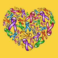 Cancer Ribbon Heart Premium Sweatshirt | Teevron