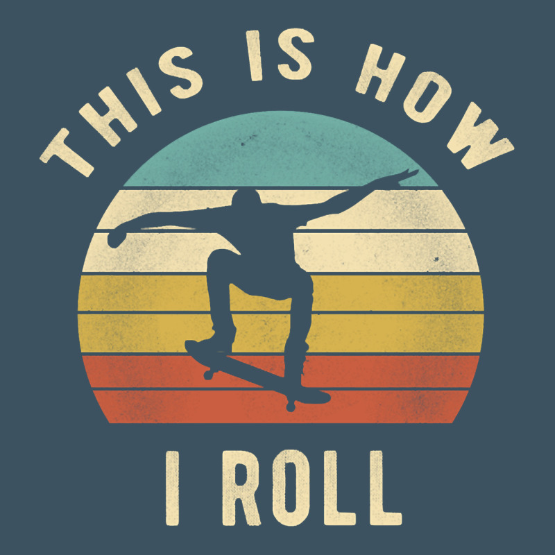 Skater - This Is How I Roll Retro Skateboard Gift Urban Hoodie by longCreatives | Teevron