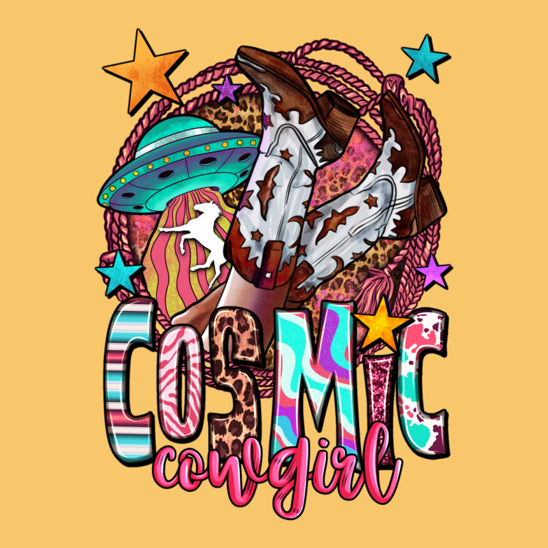 Cosmic Cowgirl Vintage Hoodie by OliviaCreatesArt | Teevron