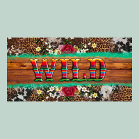 Western Wild And Floral Leopard  Cowhide Licanse Plate Zipper Hoodie | Teevron