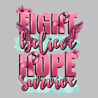 Fight Believe Hope Survive Cancer Awareness Long Sleeve Tee | Teevron