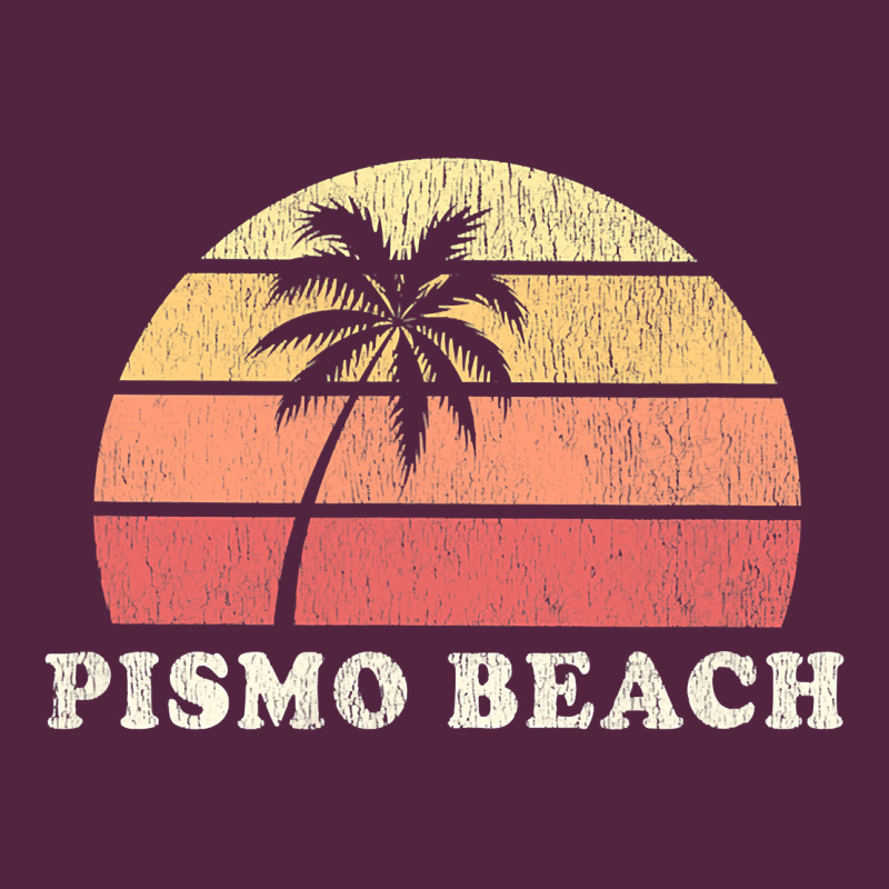 Pismo Beach Ca Vintage 70s Retro Throwback Design Urban Hoodie by longCreatives | Teevron