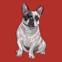 White Black French Bulldog Premium Hoodie | Teevron