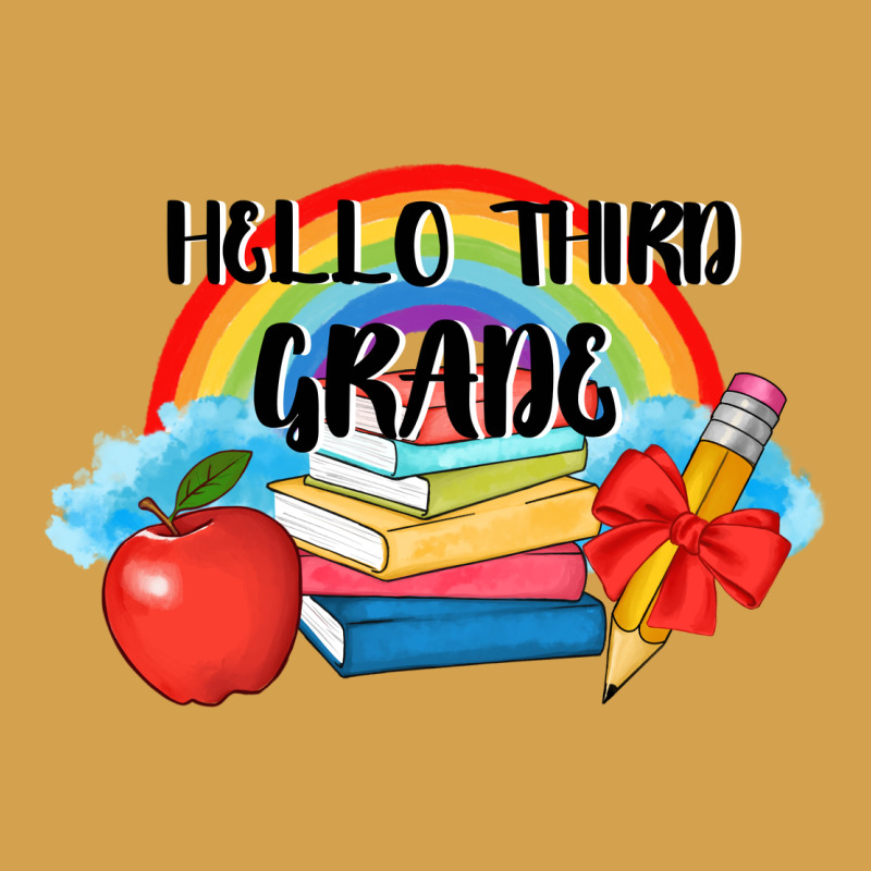 Back To School Hello Third Grade 3200x2400 Urban Hoodie by AdoDesignShop | Teevron