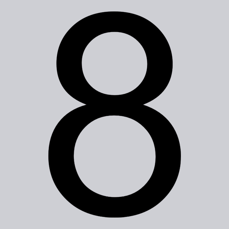 Figure Number Eight 8 Heavyweight Sweatshirt by longCreatives | Teevron