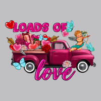 Loads Of Love Valentine's Day Truck Long Sleeve Tee | Teevron