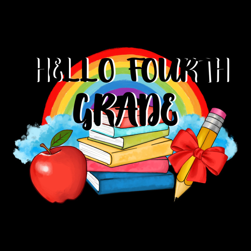 Back To School Hello Fourth Grade 3200x2400 Urban Hoodie by AdoDesignShop | Teevron